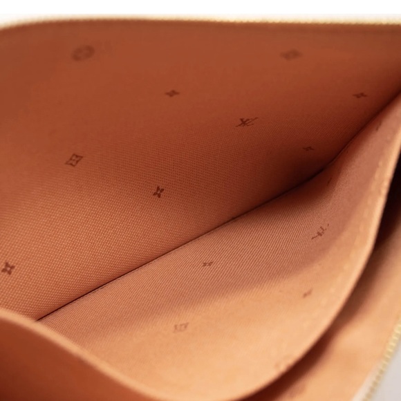 Louis Vuitton Monogram Fall For You Neverfull MM Beige Clair Pochette-with COA - Picture 5 of 5